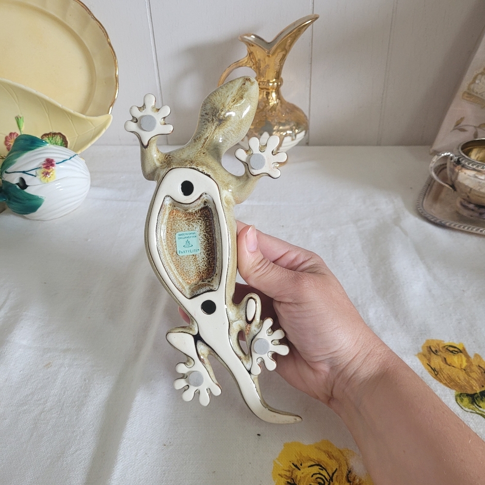 Ceramic Lizard Figurine in Beige and Brown - Home Accent (Reposh) - Picture 6 of 9